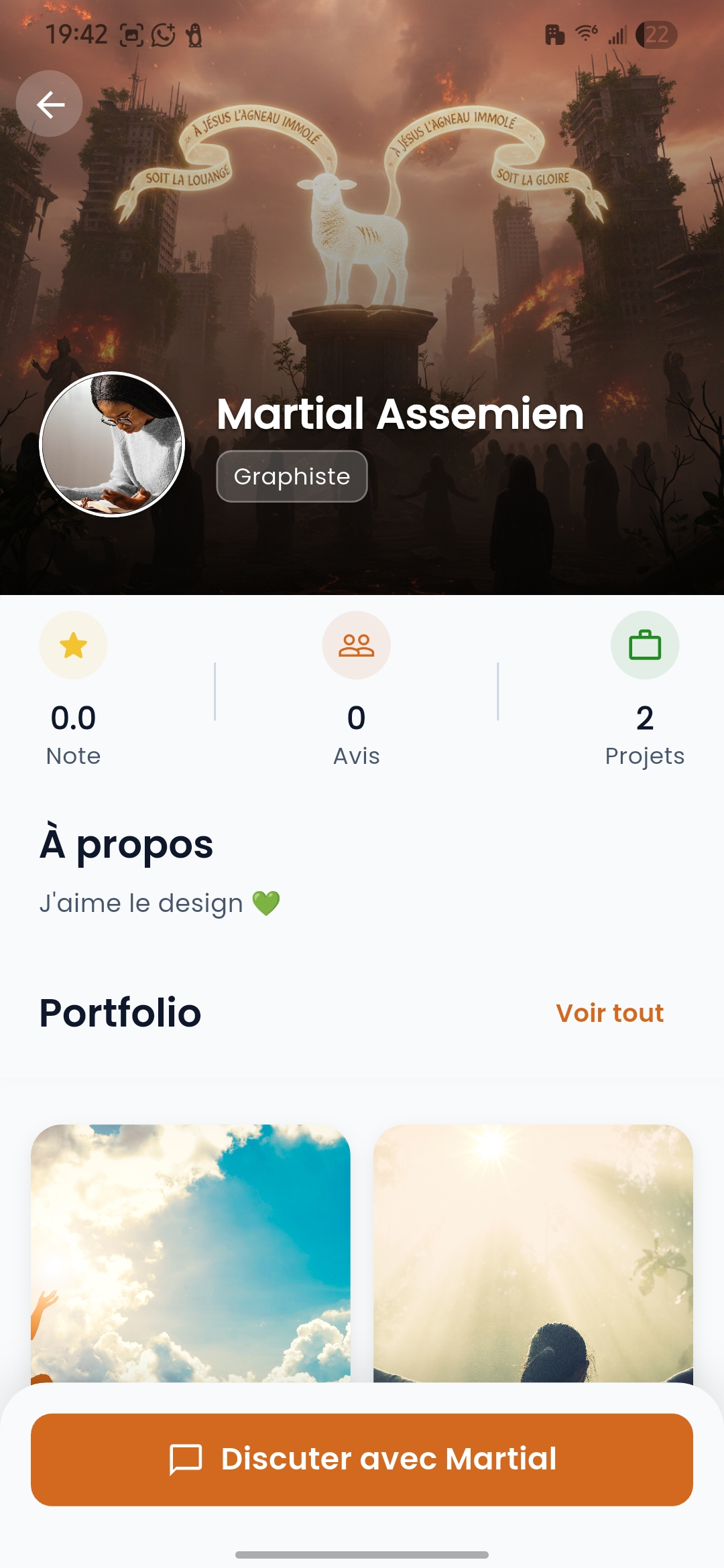 Aperçu Grahik - Sélection de services